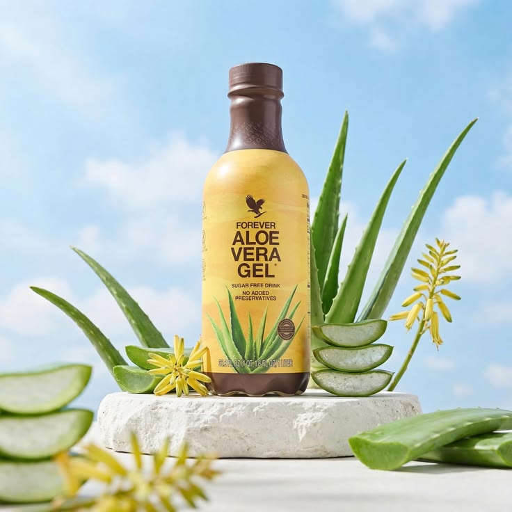 Forever Aloe Vera Gel™ — 99,7% de Pulpe Pure | Cure Vitalité & Digestion (1L)